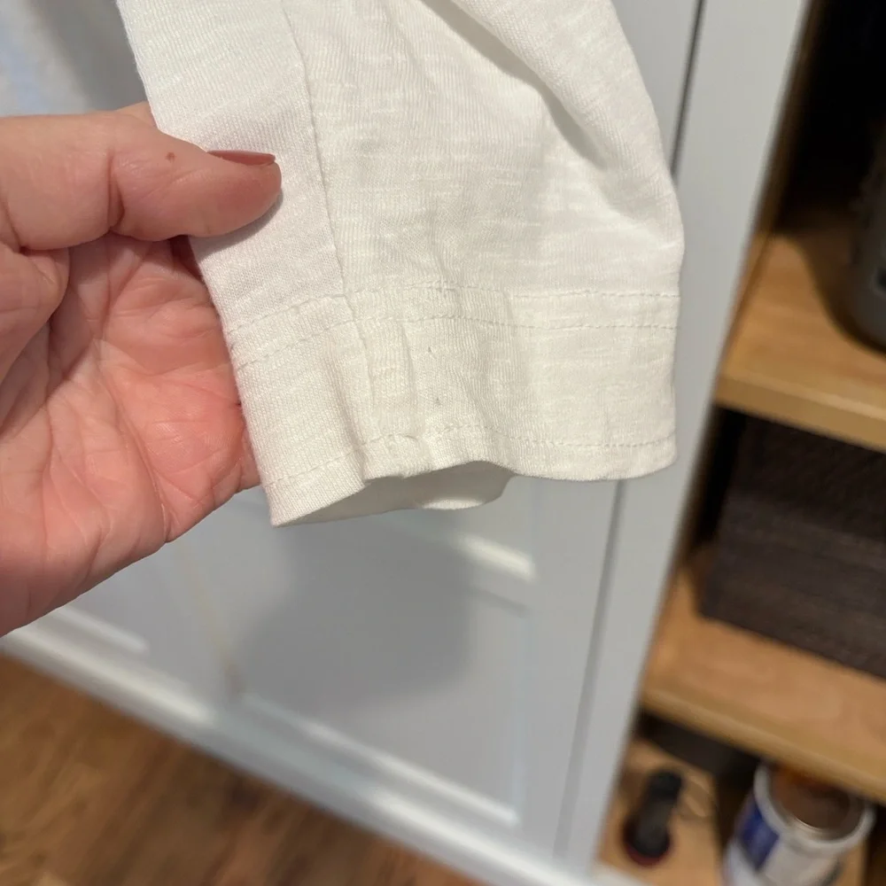 Caslon White Hooded t-shirt | XL - Picture 8 of 11